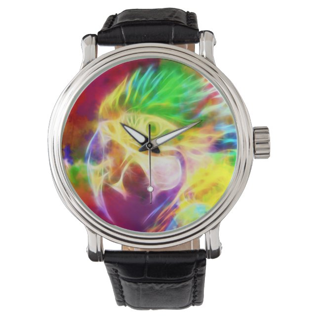 WATCH papegaai Horloge (Voorkant)