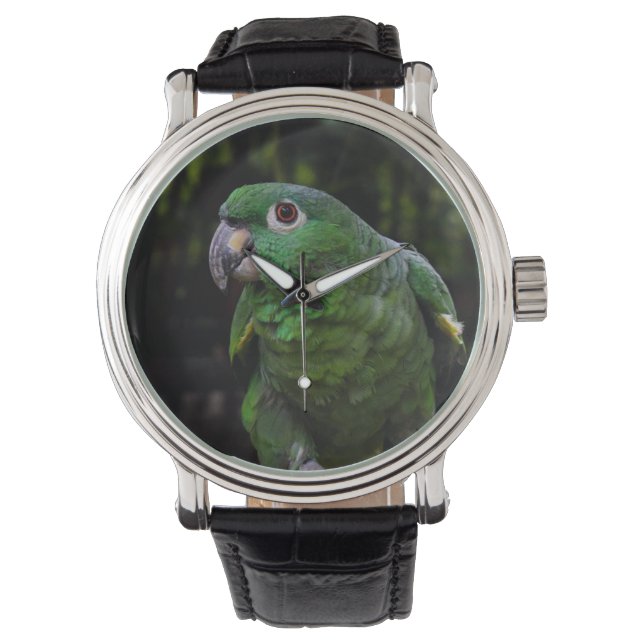 WATCH papegaai Horloge (Voorkant)
