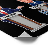 Watch Party 2024 - Trump Biden - President - Verki Poster (Hoek)