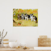 Watch the Birdy by Louis Wain Poster (Keuken)