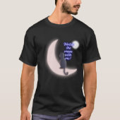 Watch the moon with me t-shirt (Voorkant)