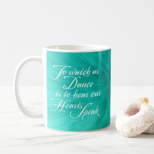 Watch Us Dance Coffee Mug Koffiemok (Met donut)