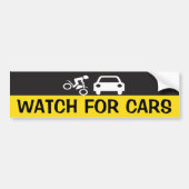 WATCH VOOR AUTO'S BUMPERSTICKER (Voorkant)