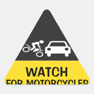 WATCH VOOR MOTORFIETSEN STICKER