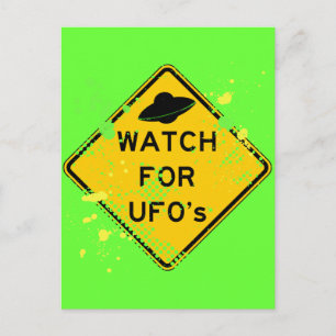 WATCH VOOR UFO's Briefkaart