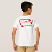 WatchDoggers.com Pauw Print T-shirt (Achterkant volledig)