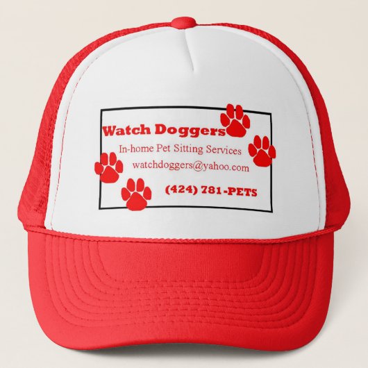 WatchDoggers.com Trucker Pet (Voorkant)