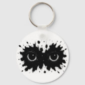 Watcher in de Inkt: Eye‑Blot Sigil Sleutelhanger (Achterkant)