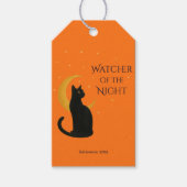 Watcher Of The Night beroemd gemaakt door Hallowee Cadeaulabel (Voorkant)