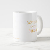 Watcher Of The Night beroemd gemaakt door Hallowee Grote Koffiekop (Voorkant rechts)