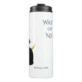 Watcher Of The Night beroemd gemaakt door Hallowee Thermosbeker (Voorkant)