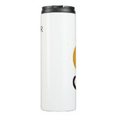 Watcher Of The Night beroemd gemaakt door Hallowee Thermosbeker (Achterkant)