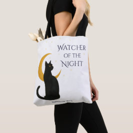 Watcher Of The Night beroemd gemaakt door Hallowee Tote Bag