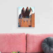Watchers van het Huis van Maynard Dixon Canvas Afdruk (Insitu (Woonkamer))