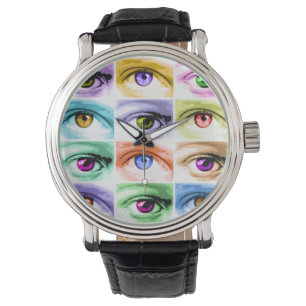 WATCHES - OOG POP ART HORLOGE