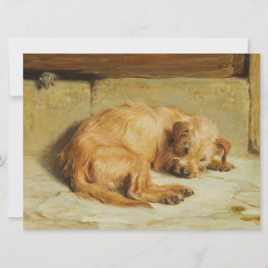 Watchful Cocker Spaniel Hond Kaart (Voorkant)