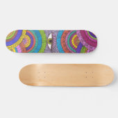 Watchful Eye Mandala Magic Sk8board Skateboard (Horizontaal)