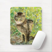 Watchful Half-Birmese kat Mousepad Muismat (Met muis)