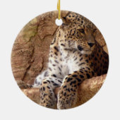 Watchful Leopard Ornament (Achterkant)