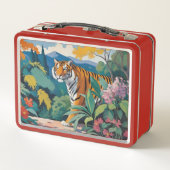 Watchful Tiger Floral (Achterkant)