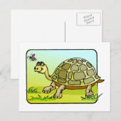 Watchful Turtle Briefkaart (Voorkant / Achterkant)