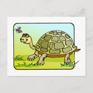 Watchful Turtle Briefkaart