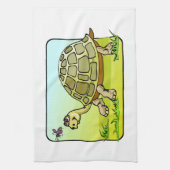 Watchful Turtle Theedoek (Verticaal)