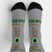 Watching Eye Crew Socks Sokken (Top)