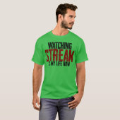 Watching Stream Is My Life Now boy T-shirt (Voorkant volledig)