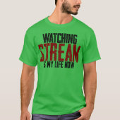 Watching Stream Is My Life Now boy T-shirt (Voorkant)