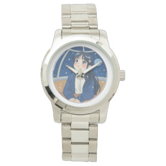 Watching the stars at the planetarium horloge