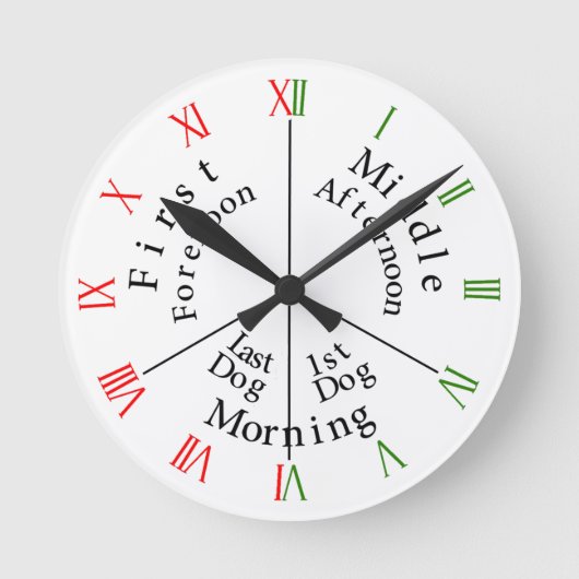 Watchkeepers Clock Ronde Klok (Voorkant)