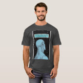 Watchmen Dr Manhattan retro retro T-shirt (Voorkant volledig)