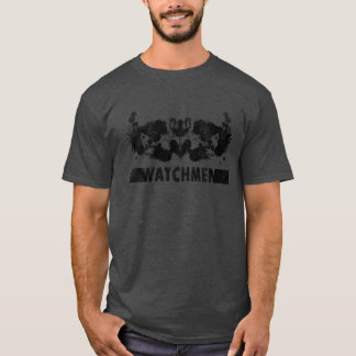 Watchmen Rorschach Minimalistisch ontwerp vintage T-shirt