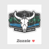 Watchmen SWB ALT Patch (versleten) 3-inch Sticker (Vel)