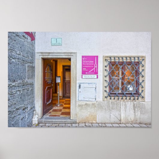 Watchmen's Tower, St. Stephen's Cathedral, Vienna Poster (Voorkant)