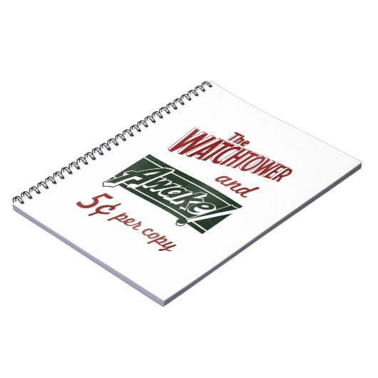 Watchtower & Awake Notitieboek (Linkerzijde)