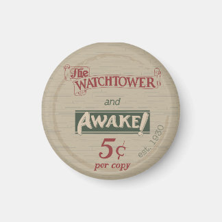 Watchtower en Awake 1930's Replica Magneet