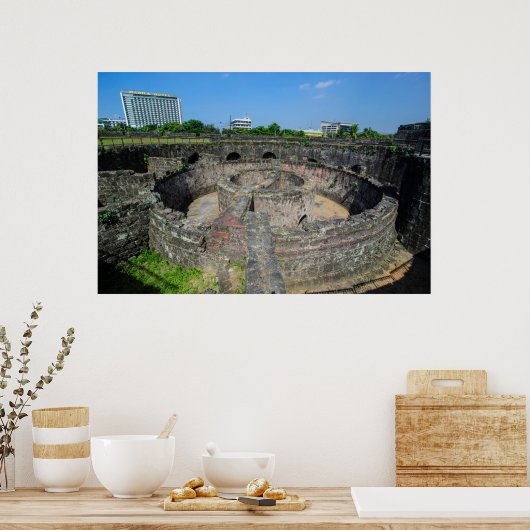 Watchtower-ruïnes van Luzon Poster (Keuken)