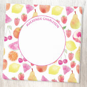 Watecolor Fruit Custom Name Post-it® Notes