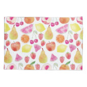 Watecolor Fruit Kussensloop (Achterkant-Links)