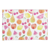 Watecolor Fruit Kussensloop (Voorkant-Rechts)