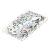 Watecolor Natuur Baby shower Magneet (Linkerzijde)