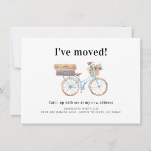 Watecolour Wijziging van adres Bewegende aankondig