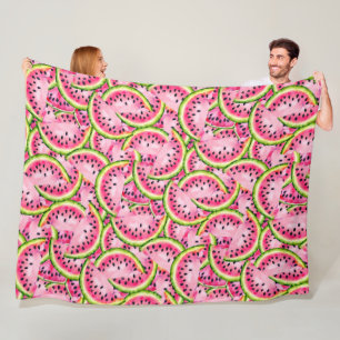 Watemeloen Verrassing Fleece Deken