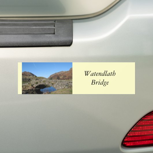 Watendlath Bridge Bumpersticker (Op auto)
