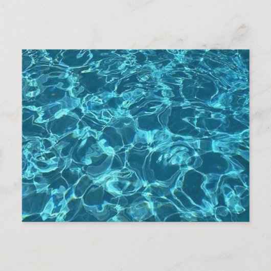 WATER #1 Briefkaart (Voorkant)