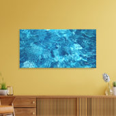 Water 32×16 Canvasprint Canvas Afdruk (Insitu (Woonkamer))