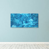 Water 32×16 Canvasprint Canvas Afdruk (Insitu (Houten vloer))