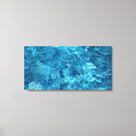 Water 32×16 Canvasprint Canvas Afdruk (Voorkant)